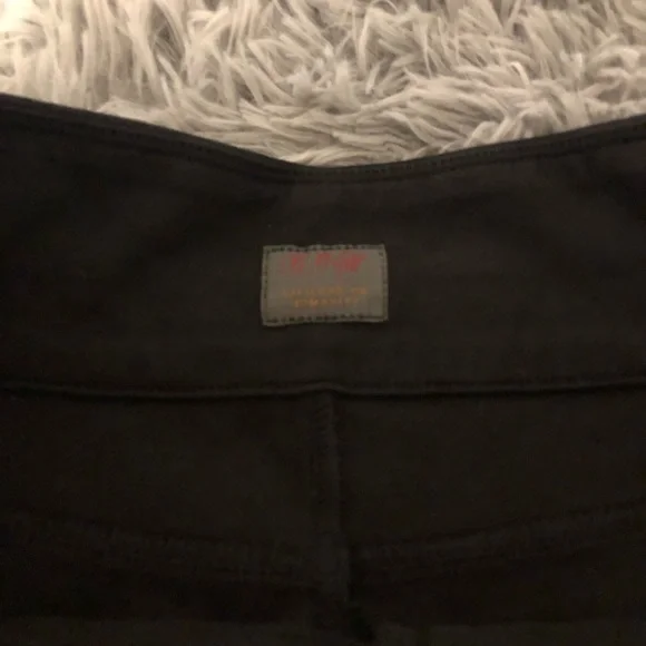 CITIZENS OF HUMANITY JEANS BLACK MANNER TAB FRONT PENCIL KNIT SKIRT SIZE 28 - Picture 4 of 10